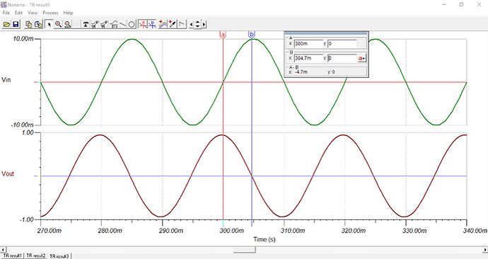 反相积分电路仿真波形相位分析