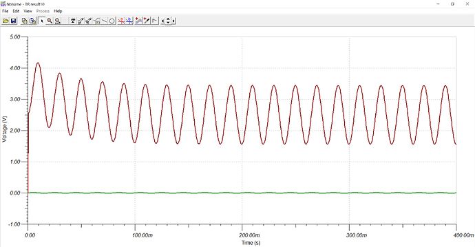 单电源积分电路仿真波形